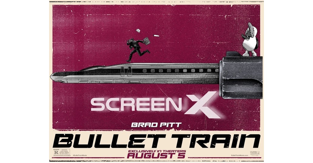 Sony Footage’ “BULLET TRAIN” Speeds Into Visually Immersive 270-Diploma ScreenX Theaters