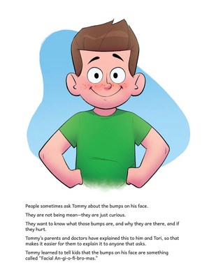 Totally Super Cool inside page, featuring Tommy