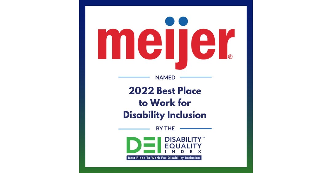 Meijer Recognized as Best Place to Work for Disability Inclusion - Jul ...