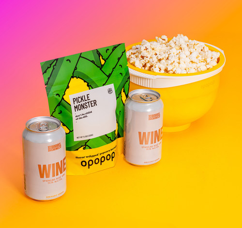 Opopop and 10 Barrel Brewing Team Up to Create The Ultimate Summer Snack Duo