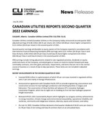 CU Q2 2022 (CNW Group/Canadian Utilities Limited)