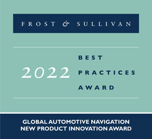 TomTom Applauded by Frost &amp; Sullivan for Enabling Ease and Convenience in Automotive Navigation With its Cloud-Native In-Dash Hybrid Navigation System