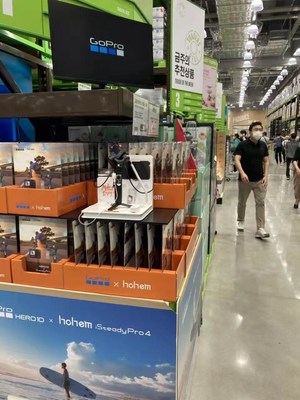 Hohem partners with Gopro to make its camera stabilizers available on South Korea's Traders Mall WeeklyReviewer
