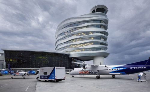 ZeroAvia and Edmonton International Airport will explore opportunities to develop the hydrogen infrastructure required for delivering zero-emission flights and decarbonizing ground operations.