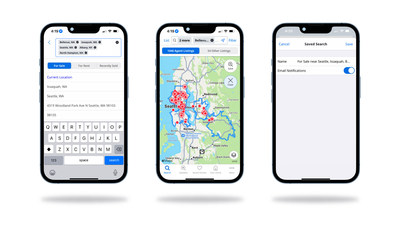 Zillow's new multi-location search feature allows shoppers to find available homes in up to five different areas at once; it also gives users the option to easily sift through the listings on the map or all in the same results feed.
