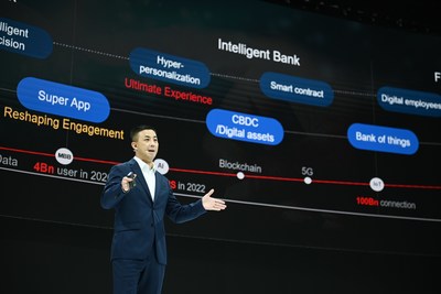 Jason Cao, CEO da Huawei Global Digital Finance (PRNewsfoto/Huawei)