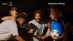 OPPO Announces UEFA Partnership and Celebrates Sportsmanship in "Inspiration Ahead" Campaign