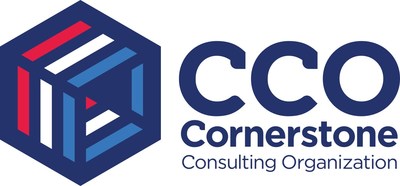 This is the logo for Cornerstone Consulting Organization, otherwise known as CCO. Cornerstone Consulting improves operational efficiency and performance for automotive, manufacturing and staffing industries. (PRNewsfoto/Cornerstone Consulting Organization)