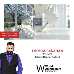 THOMAS ABRAHAM WINS THE WORLD ARCHITECTURE COMMUNITY AWARDS