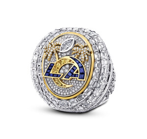 LOS ANGELES RAMS UNVEIL SUPER BOWL LVI RING