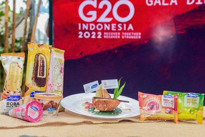 Joyday ice cream at the G20 Indonesia Summit