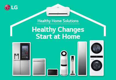 2022 LG Healthy Home Solutions: Healthy Changes Start at Home (PRNewsfoto/LG Electronics, Inc.)