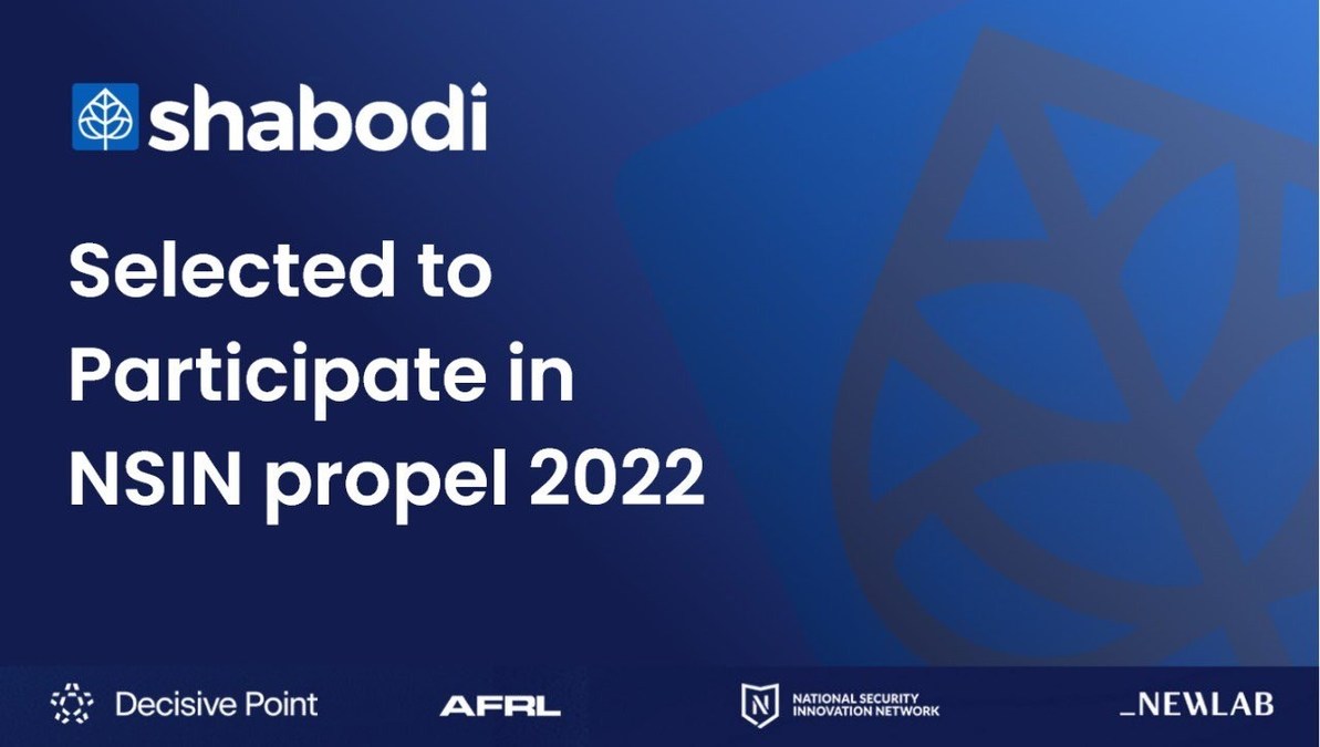 Shabodi Set to Address National Security Challenges with 5G Innovation as Part of the 2022 NSIN Propel Cohort - Vimarsana News