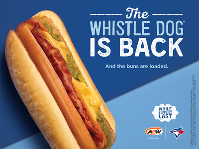 A&W’s iconic Whistle Dog is back (CNW Group/A&W Food Services of Canada Inc.)