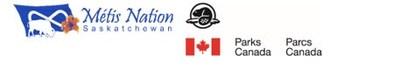 Métis Nation-Saskatchewan + Parks Canada Logo (CNW Group/Parks Canada)