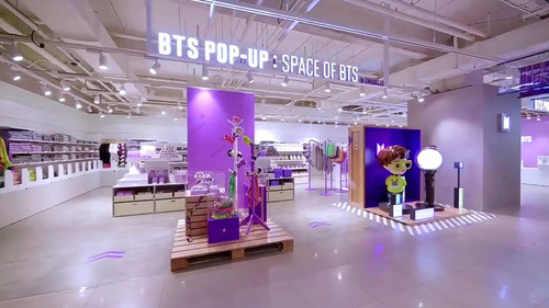 BTS POP-UP : SPACE OF BTS located in Busan, South Korea (CNW Group/Sukoshi Mart)