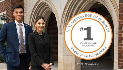 This marks the eighth consecutive year the Haslam College of Business' graduate supply chain management programs have ranked in Gartner’s top 10.