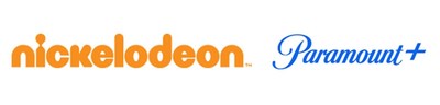 Nickelodeon and Paramount+ Logo