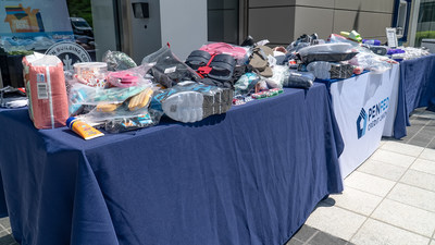 PenFed employees at the Tysons headquarters came together to donate over 700 items to benefit youth in need in surrounding areas.