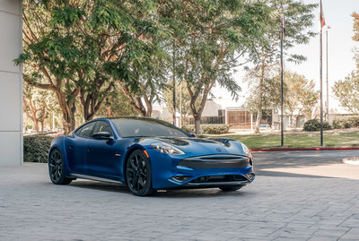 The Karma GS-6 Edition 54, honoring late Chairman Lu Guanqiu for his induction into the 2022 Automotive Hall of Fame (PRNewsfoto/Karma Automotive)