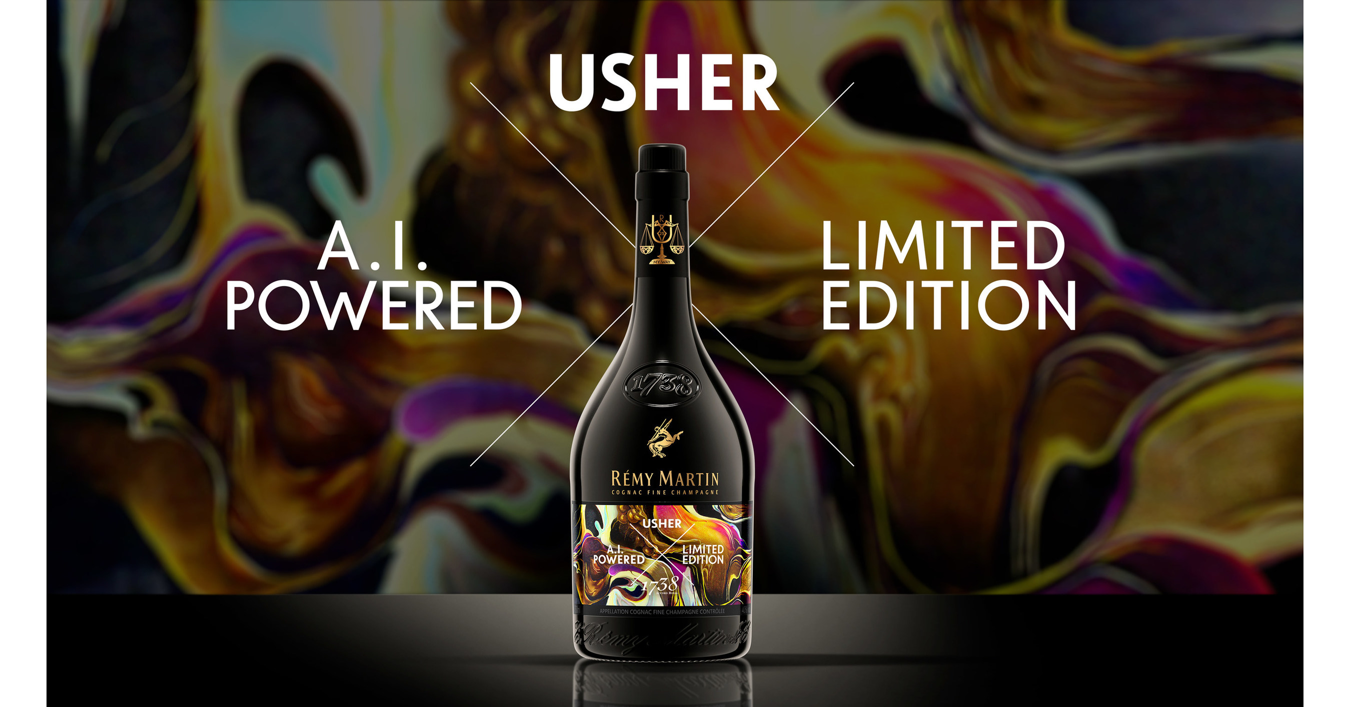 RÉMY MARTIN TEAMS UP WITH GRAMMY AWARD-WINNING MUSICAL ARTIST USHER AND  . TECHNOLOGY TO REVEAL THE INVISIBLE, THE TASTE OF 1738 ACCORD ROYAL  PRESENTED IN A RARE LIMITED-EDITION AND COUPLED WITH IMMERSIVE