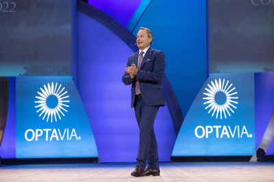 Dan Chard, Chairman and Chief Executive Officer of Medifast, addresses a sold-out crowd in Atlanta at OPTAVIA Convention 2022