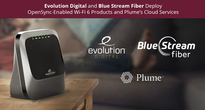 Blue Stream Deploys Evolution Digital OpenSync Certified Equipment, Enabling Plume Software Services