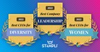 STAMPLI RECEIVES COMPARABLY'S BEST LEADERSHIP TEAM, BEST CEO FOR DIVERSITY, AND BEST CEO FOR WOMEN AWARDS