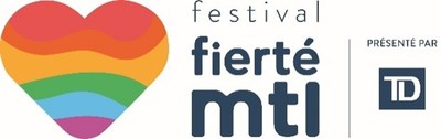 Festival Fierté Montréal Logo (CNW Group/Montréal Pride Celebrations)