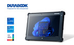 Durabook Adds Intel's 12th Gen CPU to Its R11 Fully Rugged Tablet
