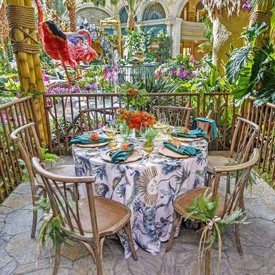 Bellagio debuts first-of-its-kind dining experience inside Bellagio Conservatory with ‘The Garden Table,’ featuring pre-fixe menus from Michael Mina and Sadelle's Café