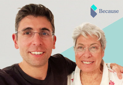 Because Co-Founder, Alexi Suvacioglu, with his mother, Maggie.