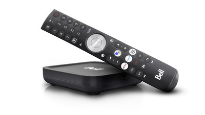 New Fibe TV leverages Google Android TV technology (CNW Group/Bell Canada)