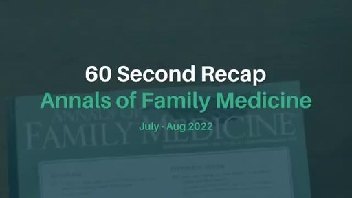 Annals of Family Medicine: Emerging Research Documents Changing Landscape of Electronic Health Records in Primary Care