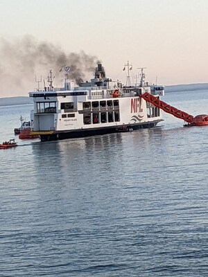 Unifor members expertly handled emergency aboard PEI-Nova Scotia ferry, saving lives