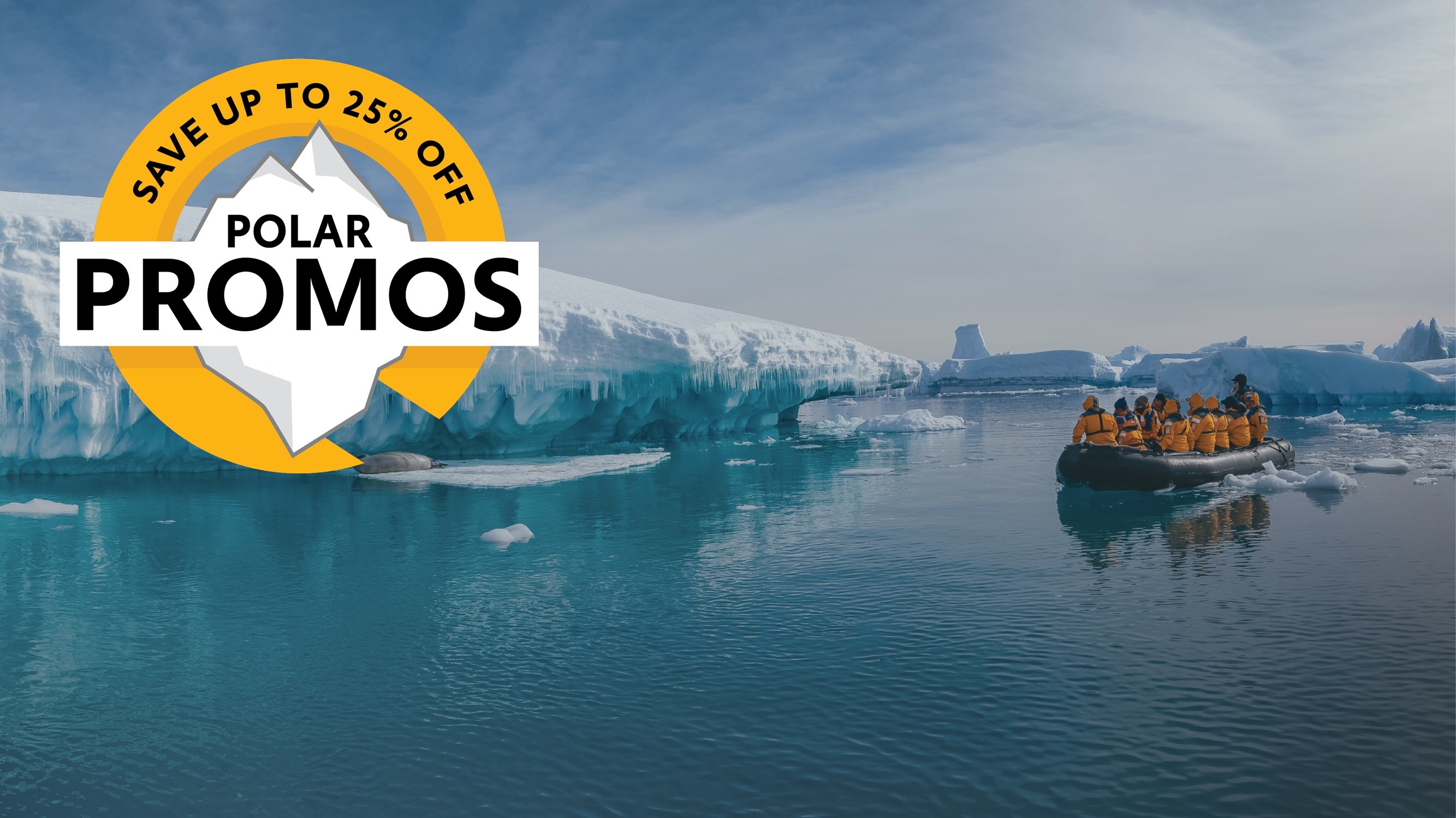 Quark Expeditions' 2022 Summer Promo. 25% discount on select Arctic and Antarctic Voyages - Credit: David Merron and Quark Expeditions (Image - July 2022)