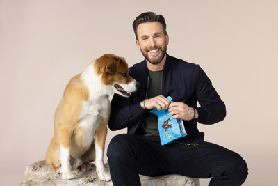 Chris Evans with Dodger