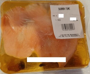 Absence d'informations nécessaires à la consommation sécuritaire de saumon fumé vendu par l'entreprise liquidation Beauharnois