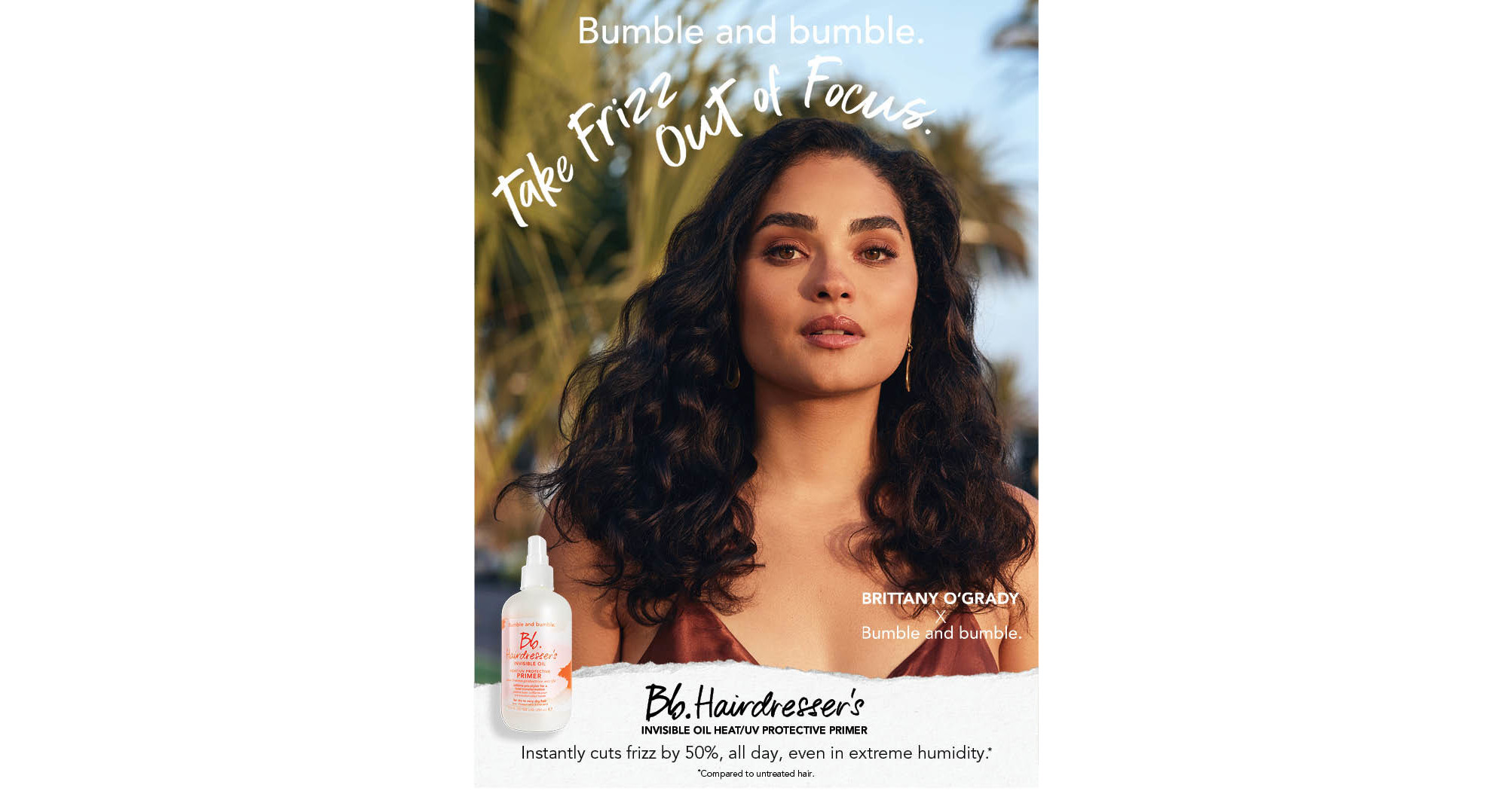 Bumble and bumble partners with Actress Brittany O'Grady for its latest