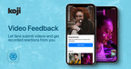 Creator Economy Platform Koji Announces "Video Feedback" App