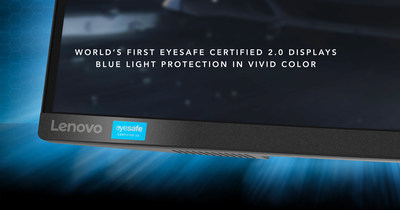 Three new Lenovo monitors are the world’s first devices to meet the Eyesafe® Display Requirements 2.0.