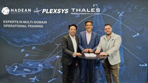 THALES, PLEXSYS AND HADEAN TEAM UP TO BUILD NEXT GENERATION OPERATIONAL TRAINING SOLUTIONS