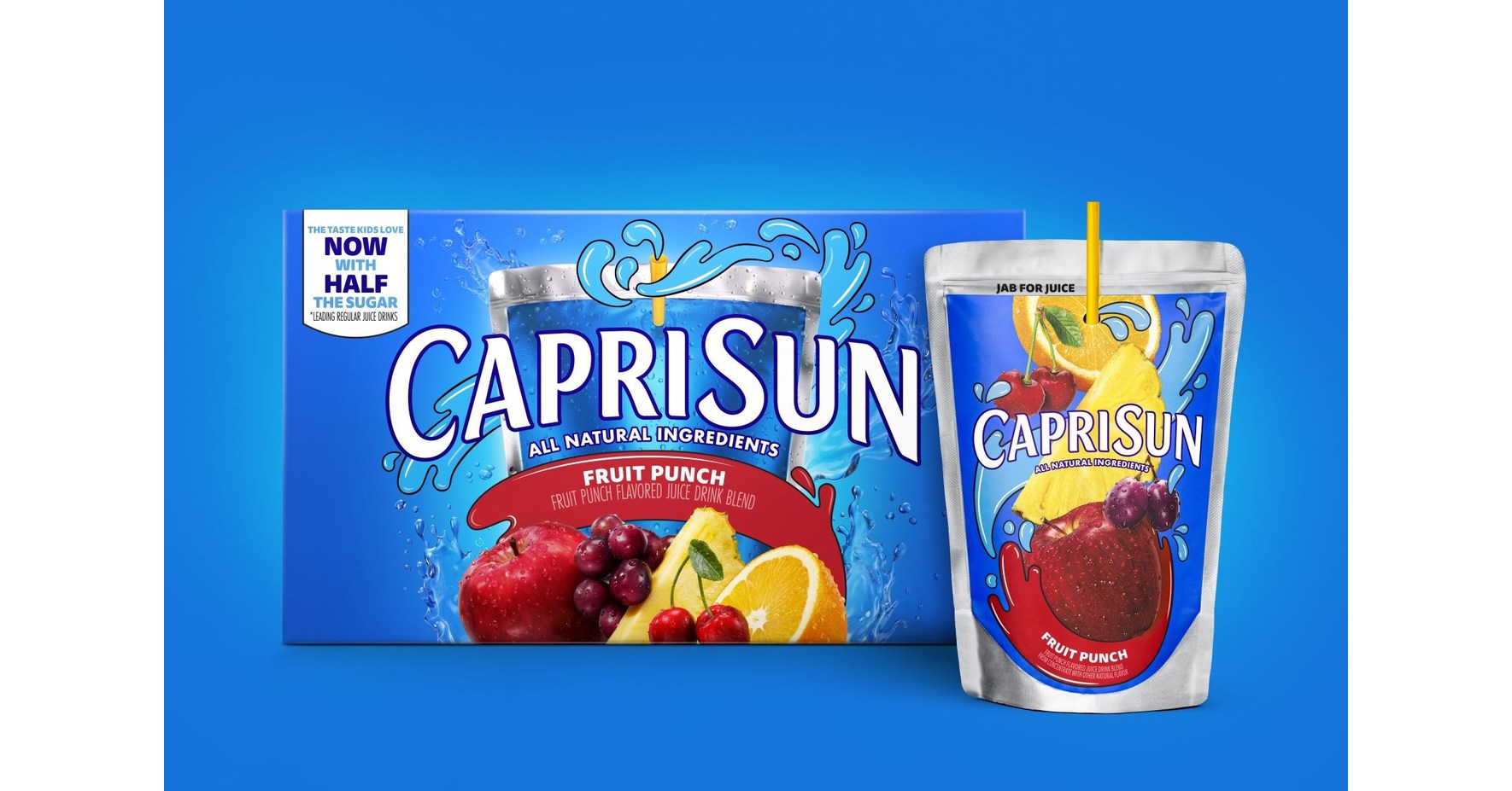 Capri Sun® Cuts Sugar by an Average of 40 Percent Across Its