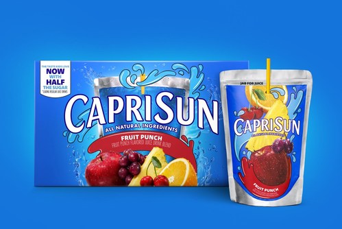 Capri Sun® Cuts Sugar by an Average of 40 Percent Across Its Entire Original Juice Drink Portfolio, Using Monk Fruit Concentrate to Maintain Iconic Taste Kids Love
