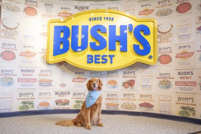 Duke celebrates the grand re-opening of the Bush’s Visitor Center Museum, joining in on the bean-filled fun!