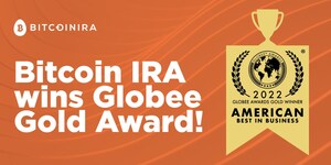 Bitcoin IRA Named Mobile App of the Year Winner for 2022 by Globee American Best in Business Award