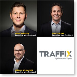 Greg Shnerer, Jeremy Schlachet and Scott Sears promoted to Executive Vice Presidents of TRAFFIX as the company implements aggressive North American growth strategy.