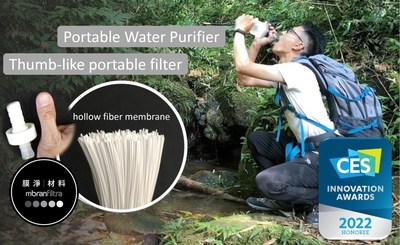 Mbran Filtra's world's smallest water filter provides access to potable water anywhere