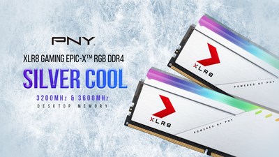XLR8 Gaming EPIC-X RGB Silver DDR4 Memory