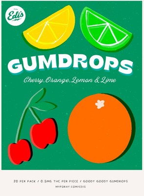 Gumdrops (CNW Group/Auxly Cannabis Group Inc.)